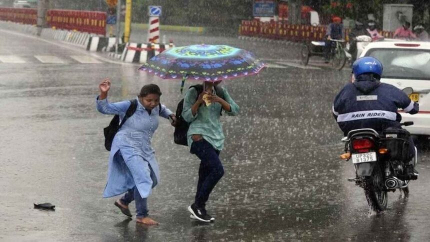 Today's weather Weather will be cool in Delhi, Rajasthan and UP, rain will become a disaster in many states till June 28