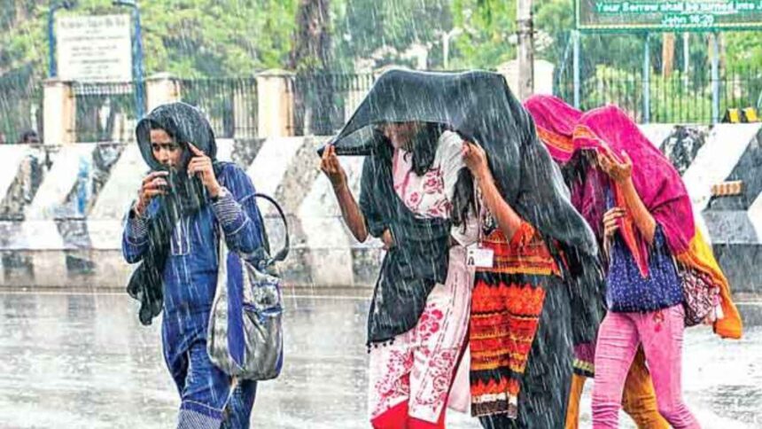 IMD Rain Alert Monsoon speed weakened in Delhi, heavy rain in these states including UP-MP