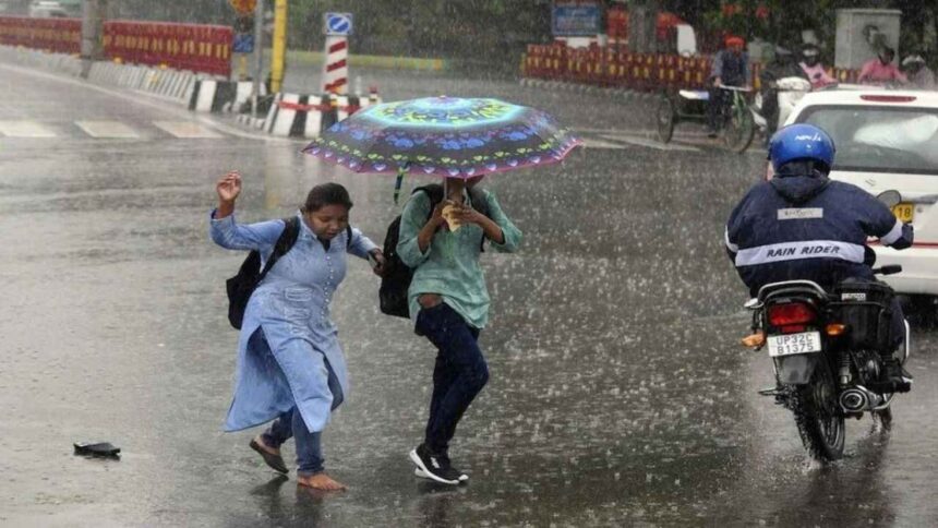 IMD Rainfall Alert It will rain again in Delhi-UP today, yellow alert issued in Himachal Pradesh, know weather updates