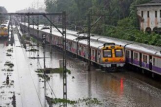 Train Cancellation due to Rain Heavy rains slowed down the speed of railways, trains on these routes were cancelled due to flood water