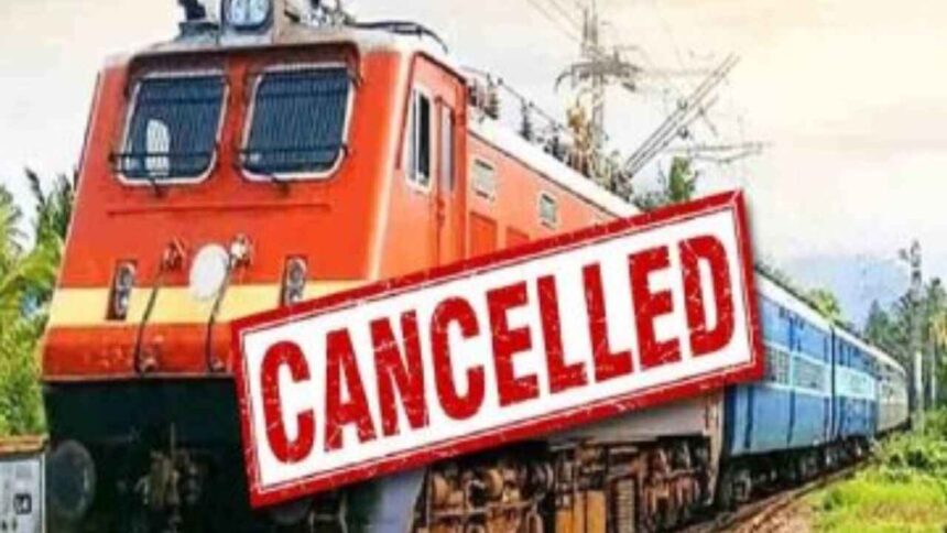 Train Cancelled Today Difficulties of railway passengers increased, these 45 trains from Mumbai to Gorakhpur got canceled, check the complete list