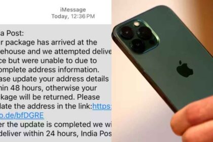 iPhone Parcel Scam iPhone users beware! Has this message come on your phone too Delete it immediately or else your account will be emptied